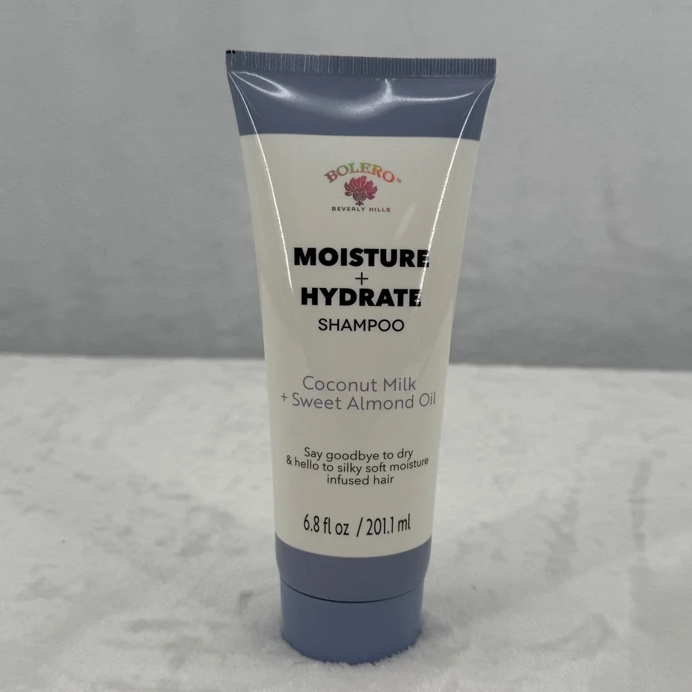 Bolero Beverly Hills Moisture Hydrate Shampoo Coconut Milk Sweet Almond 6.8oz